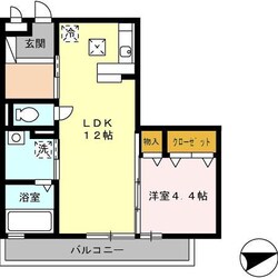 SEJOURウエノの物件間取画像